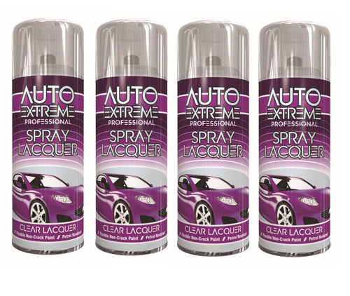 Clear lacquer spray - 4, x