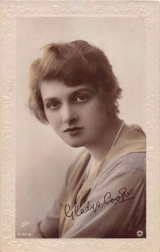 Postcard edwardian actress - postcard,