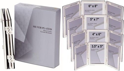 Silver plated flat edge - flat,