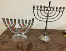 Vintage Silver-Tone Hanukkah