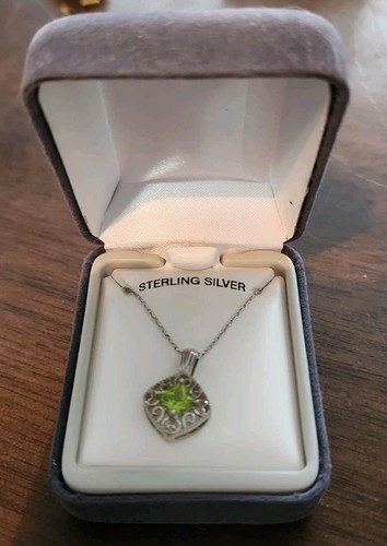 Sterling silver necklace - sterling, w/