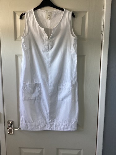 Next white linen dress - dress, size