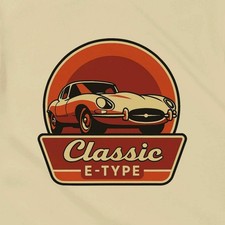 E-Type T-Shirt inspired design