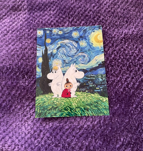 Moomin van gogh metal - gogh, sign
