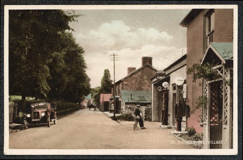 Briavels petrol station - briavels,