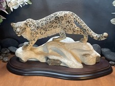 Large Country Artists Natural World Snow Leopard Mountain Spirit Based