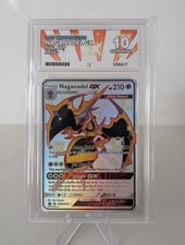 Pokémon Sun And Moon Naganadel Gx Sv 63 Hidden Fates Gem Mint Ace 10