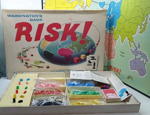 Risk board game - risk, original