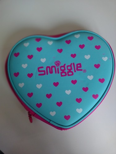 Smiggle pencil case - smiggle, pink-blue