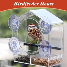 Glass Window Bird Feeder