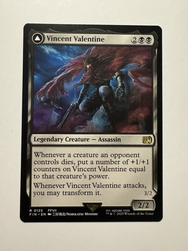 Vincent valentine final - vincent,
