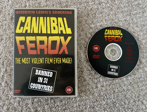 Cannibal ferox dvd vipco - ferox,