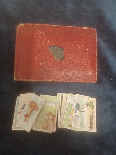 Vintage cigarette card album - vintage,