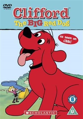 Clifford big red dog dvd - red, four
