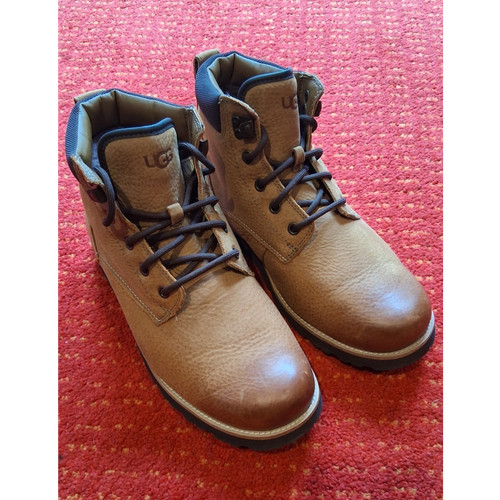 Ugg men brown - brown, leather