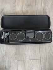 Logitech Pure-Fi Mini Speaker Black Portable with Power Cable