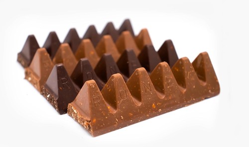 Toblerone chocolate broken - toblerone,