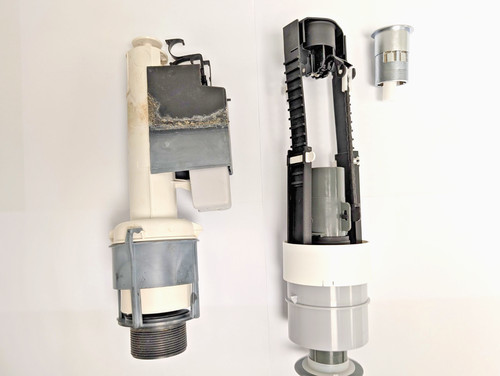 Dual flush valve - 2", directly