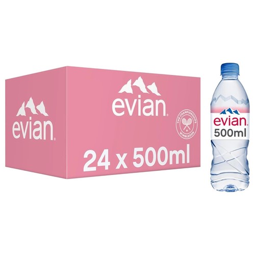 500ml evian natural - x,