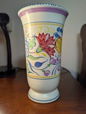 Poole pottery vase mid-century