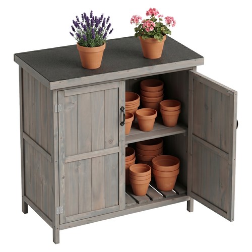 Garden cabinet tool shed - cabinet,