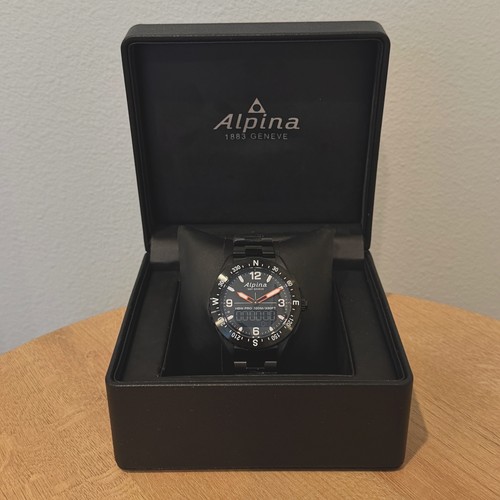 Alpina alpinerx black - black, watch