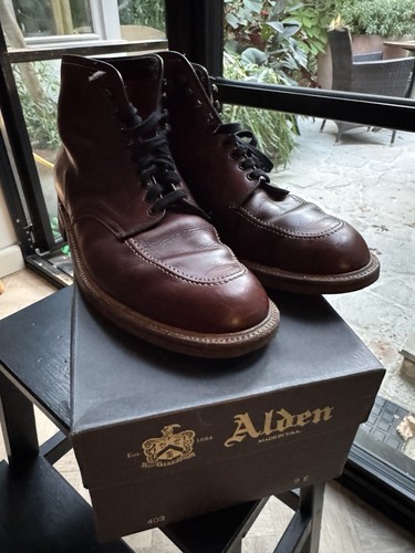 Alden 403 indy boots size - boots,
