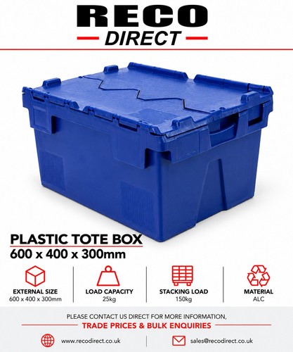 Large used tote box - 5,