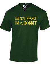 I'M NOT SHORT I'M HOBBIT MENS