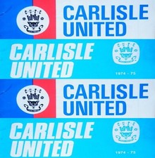 Programme Carlisle United Football Brunton Park Programmes - Various Seasons