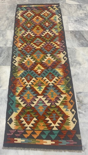 Afghan handmade geometric - handmade,