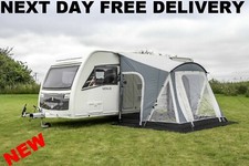 New Sunncamp Swift 260 SC Caravan Porch Awning With Rear Upright Pads 2025 Model
