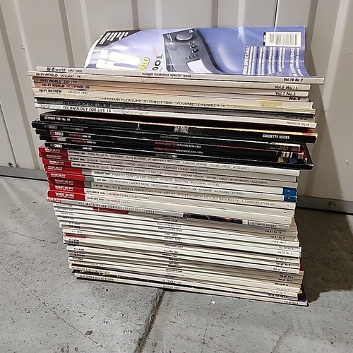 40x vintage magazine lot - fi,