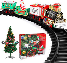 Christmas tree train set - christmas,