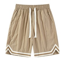 Sports Five Point Medium Pant Fashion Ice Silk Thin Pants Shorts Men Summer Boys