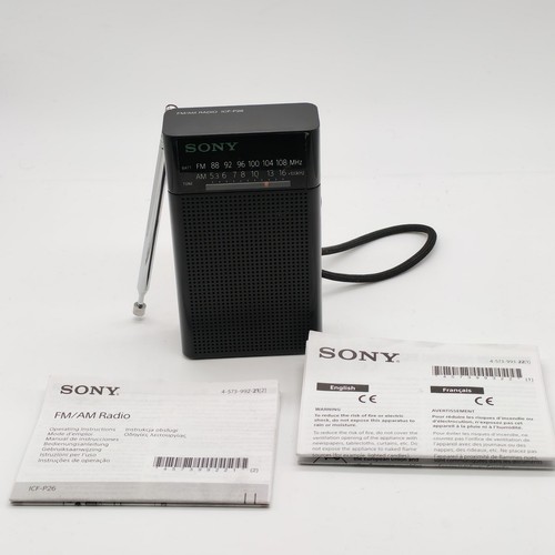 Sony portable radio - portable,