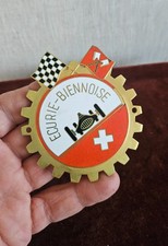 VINTAGE ENAMEL AUTOMOBILE CAR