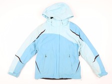 Columbia Women's Blue Ski Jacket S - Waterproof, Insulated