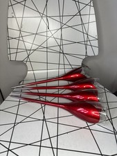 Moet & Chandon Flower Red Flutes Champagne glass Set X 4