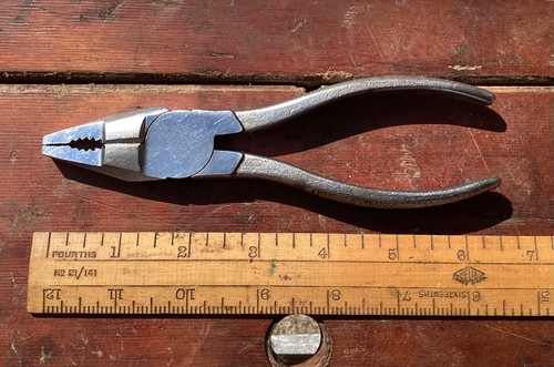 Vintage heyco pliers chrome - pliers, 7"