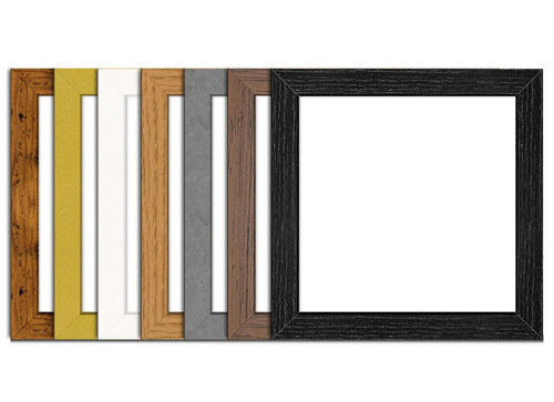 Square picture frame - square, photo