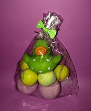 Mini Bath Duck Toy And 7 Mixed Bath Fizzers New Sealed