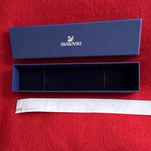 Swarovski blue lined necklace - swarovski,