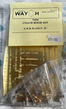 O GAUGE WAYOH COACH BOGIE KIT