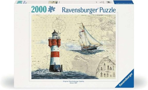 Romantic lighthouse puzzle - romantic,