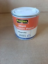 Rustins MEMLM250 Quick Dry Matt Emulsion Paint Magnolia 250ml