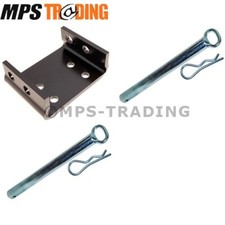 Dixon Bate Adjustable Hitch 2-Pin Slider 2 Pins and Clips Land Rover DA2118+PINS