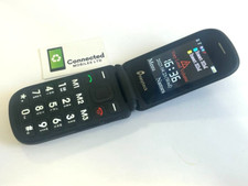 Easyteck T119 - Mobile Phone (Unlocked) Flip Fold Dual SOS Button Large Keypad