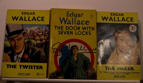 Edgar wallace three vintage - edgar,