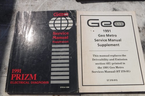 1991 geo metro prizm service - 1991, metro-